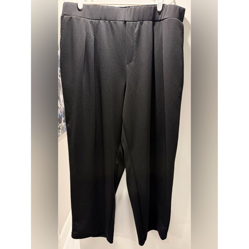 BloomChic Black Women's Tailored Straight Trousers